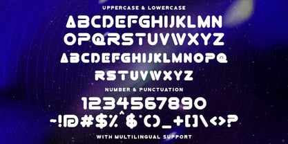 Superbolt Font Poster 7