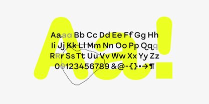 Ralphi Round Font Poster 4