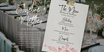 Italian Delight Font Poster 8