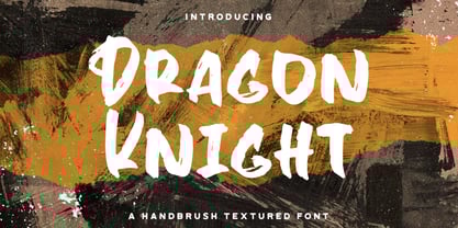 Dragon Knight Font Poster 1