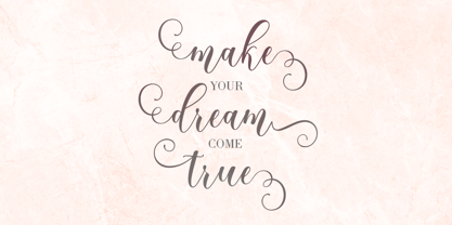 Pretty Collins Font Poster 4