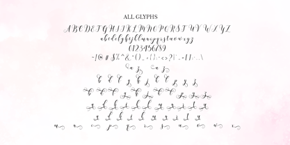 Pretty Collins Font Poster 5