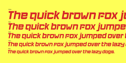 Racing 58 Font Poster 4