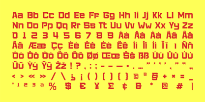 Racing 58 Font Poster 5