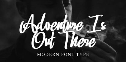Dantemahe Script Font Poster 5