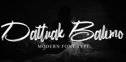 Dattuak Balimo Font Poster 1