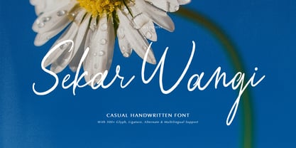 Sekar Wangi Font Poster 1