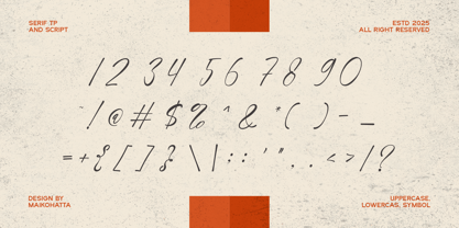 Alicer Script Font Poster 8