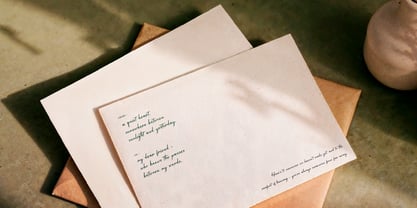 Waiting Cassey Font Poster 5