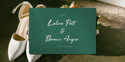 Waiting Cassey Font Poster 2