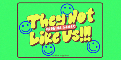 Zombie Funny Font Poster 2