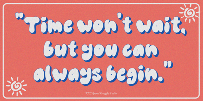 Zombie Funny Font Poster 4