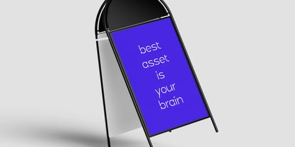 Linea Nova Font Poster 2