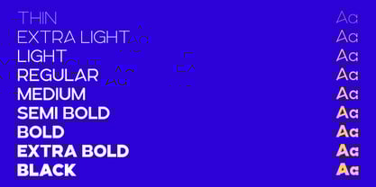 Linea Nova Font Poster 8