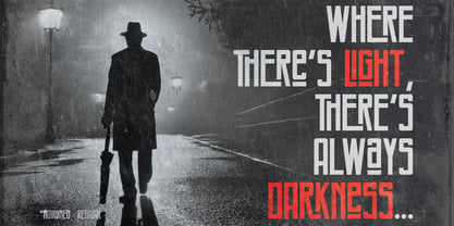 Noirlineo Font Poster 2