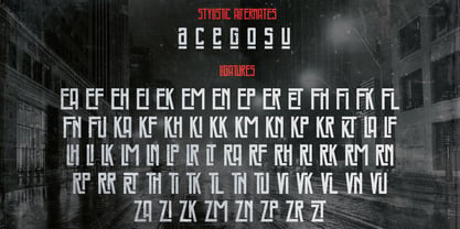 Noirlineo Font Poster 5