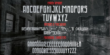 Noirlineo Font Poster 3