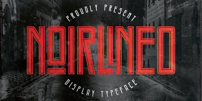 Noirlineo Font Poster 1