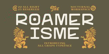 Roamer Isme Font Poster 1