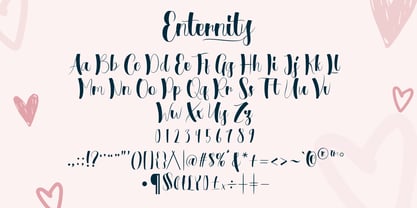 Enternity Font Poster 9