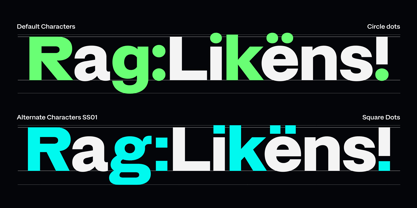 Radianz Font Poster 13