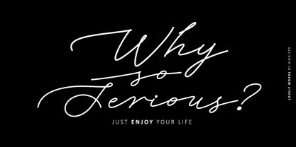 Lovely Words Font Poster 7