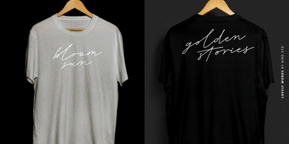 Lovely Words Font Poster 5