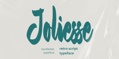 Joliesse Font Poster 1
