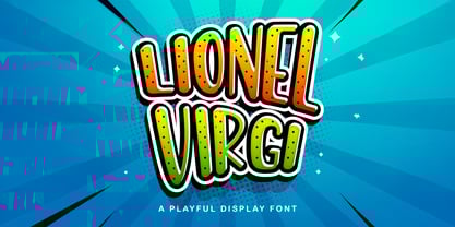 Lionel Virgi Font Poster 1