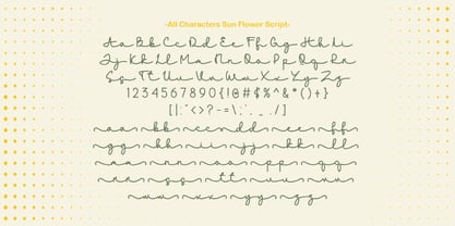 Sun Flower Duo Font Poster 10