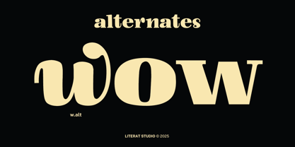 Fructo Font Poster 3