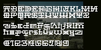 Felarium Romans Font Poster 2