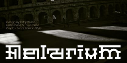 Felarium Romans Font Poster 1