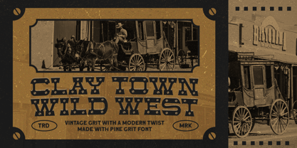 Pinegrit Font Poster 2