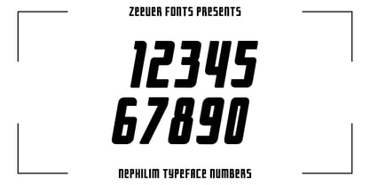 Nephilim Font Poster 7