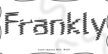 Rough Letter Font Poster 5