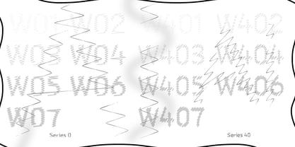 Rough Letter Font Poster 2