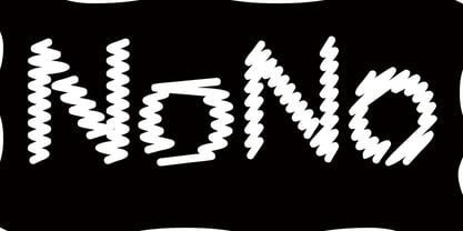 Rough Letter Font Poster 14