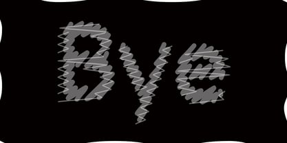 Rough Letter Font Poster 15