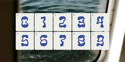 Waveloop Font Poster 7