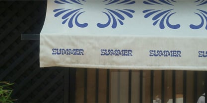 Waveloop Font Poster 4