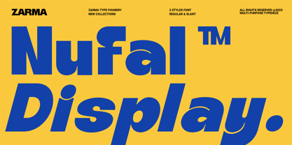 Nufal Font Poster 1