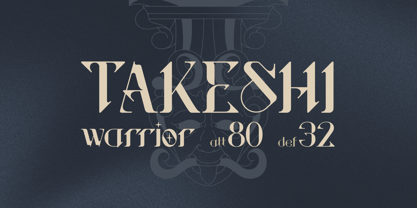 Sanctuary Ornate Font Poster 9