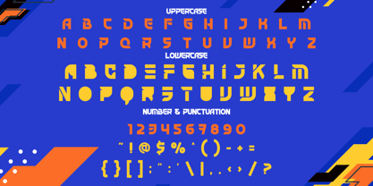 Panzer Blaze Font Poster 5