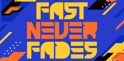 Panzer Blaze Font Poster 2