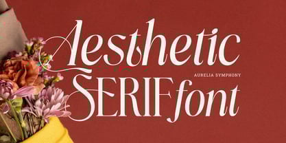 Aurelia Symphony Font Poster 2