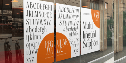 Aurelia Symphony Font Poster 11