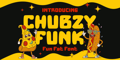 Chubzy Funk Font Poster 1