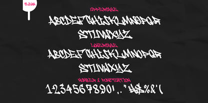 Meltdown Phantom Font Poster 8