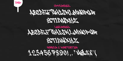 Meltdown Phantom Font Poster 7